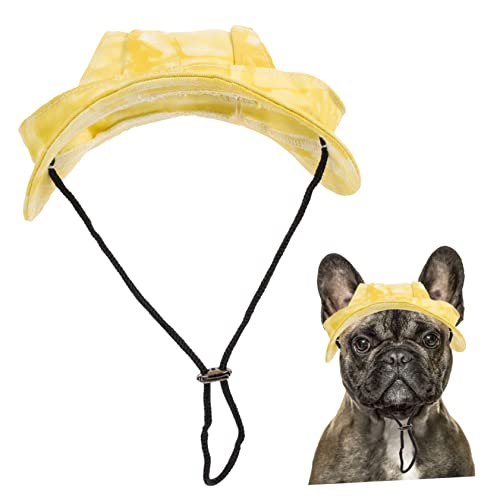 BCOATH Haustier-baseballmütze Hunde-Outfit Hundemützen Verstellbare Hüte Für Hunde Baseballmütze Für Hunde Sonnenschutzhüte Hundemütze Sonnenschutz Sonnenschutzkappen Hündchen Baumwolle von BCOATH