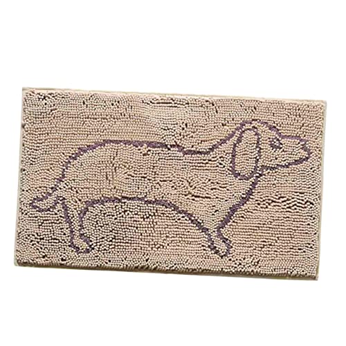 BCOATH Haustier-hundeteppich Duschmatte Haustierkissen Haustier Hundedecke Haustier Teppich Schlafmatte Für Haustiere Super Decke Khaki von BCOATH