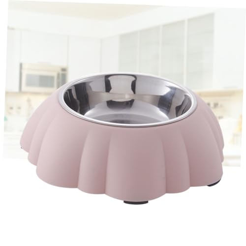 BCOATH Haustiernapf ausstecher Rentier Puppy katzenhöle catcordion katzenschüssel Haustier Hundefutter Futternapf für Haustiere Schale Matte Hundenapf Futterautomat für Haustiere Rosa von BCOATH