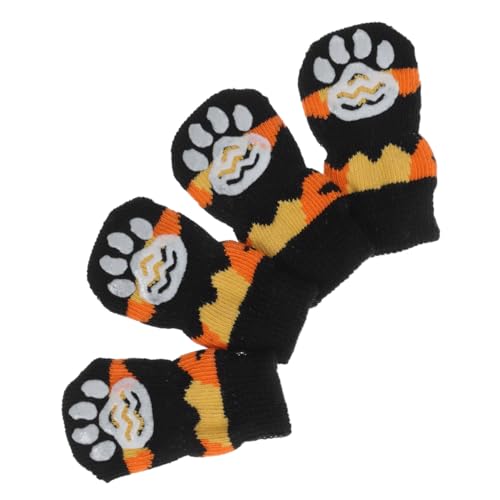 BCOATH Stoffsocken für Hunde und Haustiere Kürbissocken für Halloween Modisches und Schickes Design von BCOATH