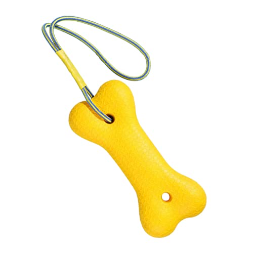 BCOATH Interaktives Spielzeug für Hunde Kauspielzeug Spielspielzeug Holen Hunde spielsachen für große Hunde Dog chew Toy Beißspielzeug für Hunde verschleißfestes Hundespielzeug Eva Yellow von BCOATH