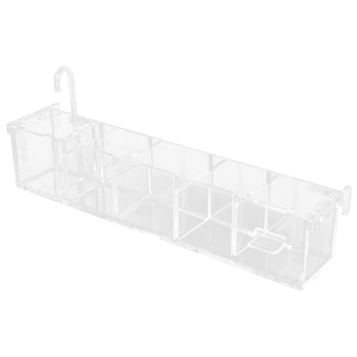 BCOATH Kasten Filter Für Fischbecken Aquarium Filterblock Für Aquarien Aquarienbedarf Filterzubehör Für Aquarien Filterwerkzeug Für Aquarien Acryl Transparent von BCOATH