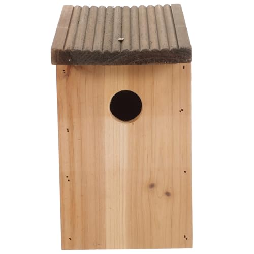 BCOATH Outdoor Vogel Holz Nistkasten Papagei Nymphensittich Hause Vogel Käfig Nistkasten von BCOATH