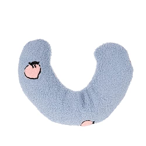 BCOATH Kopfkissen katzenkissen Cervical Neck Pillow Katzenschlafkissen Tierschlafkissen Auto-Plüschtiere Spielzeuge Katzenbetten Haustier bequemes Schlafkissen Katze schlafkissen Blue von BCOATH