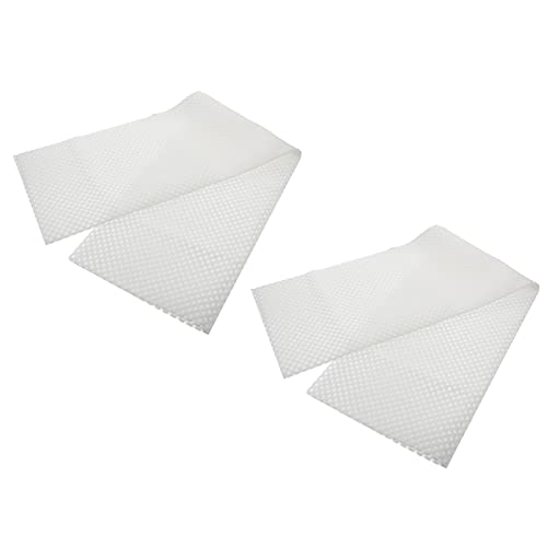 BCOATH Pads Reinigungsfilter Liefert Durchlässiges Baumwollkissen für Die Reinigung Matte Wabenzubehör Filtertuch Verdickung Heim Tankpad Fischwasser Aquarium Gerät Weiße Tanks von BCOATH