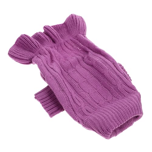 BCOATH Rollkragenpullover Für Hunde Schöner Welpenpullover Bezaubernde Hundekleidung Hundepullover Wärmende Hundekleidung Katzenkostüm Tasche Karotte Haustierkostüm Warme von BCOATH