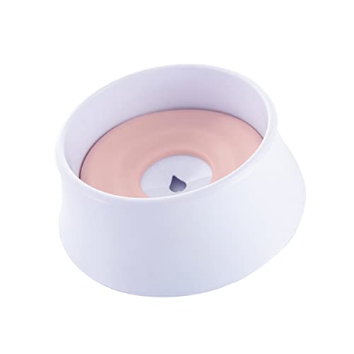 BCOATH Schwimmschale pet Water Bowl Hunde kotbeutel kackende Hunde Schwimmende Platte Hundeschüssel Wasserspender für Hunde Haustiernapf Trinkfutter Slow Feeder Hundenäpfe Rosa von BCOATH