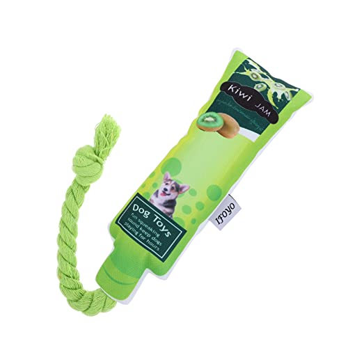 BCOATH Sound-Spielzeug Für Haustiere Hund Kaut Kauspielzeug Für Hunde Tierspielzeug Corgi-Spielzeug Zähne Beißen Spielzeug Lustige Welpenspielzeuge Hundespielzeug Green Oxford-Stoff von BCOATH