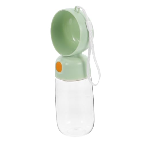 BCOATH Tragbare Wasserflasche Für Hunde Wasserflaschennapf Für Hunde Haustierwasserflaschen Für Hunde Hundesachen Wasserflasche Für Hunde Tragbar Wasserspender Für Welpen Light Green Pp von BCOATH