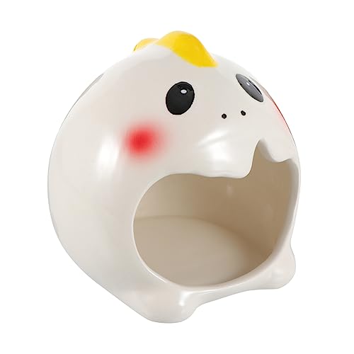 BCOATH Tragbares Hamster Nest Schlafnest Keramik Nest Chinchilla House Mini Pet Nest von BCOATH