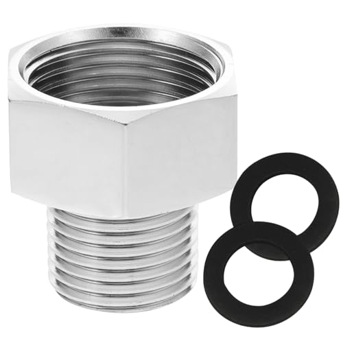 BCOATH Wasserhahn Adapter 3/4 Zoll Innengewinde Auf Außengewinde Schnellverbinder Für Wasserschläuche Ideal Für Gartenbewässerung Langlebiges Material Einfache Montage von BCOATH