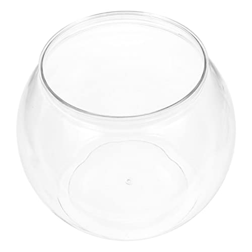 Fish Tank Goldfish Bowl Fish Bowls Round Fish Tank Desktop The Pet Office Transparent Bubble Bowl von BCOATH