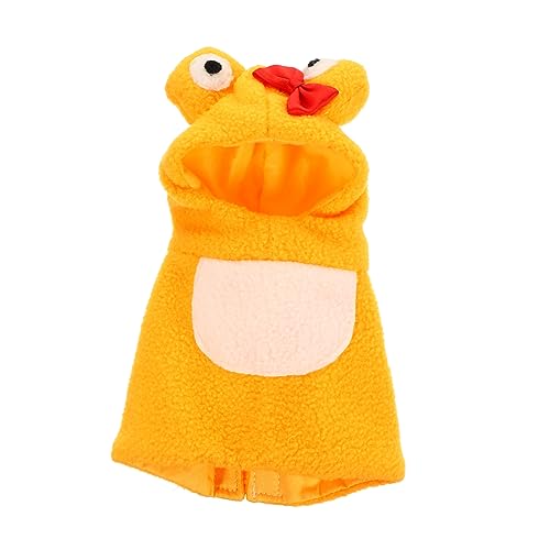 Haustier-Vogel-Kleidung Lovebird-fluganzug Nymphensittich Weihnachtshaustier-vogelgeschenk Vogelkleidung Spielzeuge Lustige Papageienkleidung Cosplay-Outfits Polarfleece Orange BCOATH von BCOATH