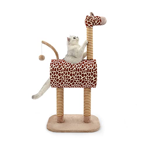 Katzen-Kletterbaum, Giraffe, Katzen-Klettergerüst, Katzenstreu, EIN kleines, Nicht belegbares Katzenregal, Katzenspielzeug, Heimtierbedarf, Katzenbaum-Vision von BDDCYWY