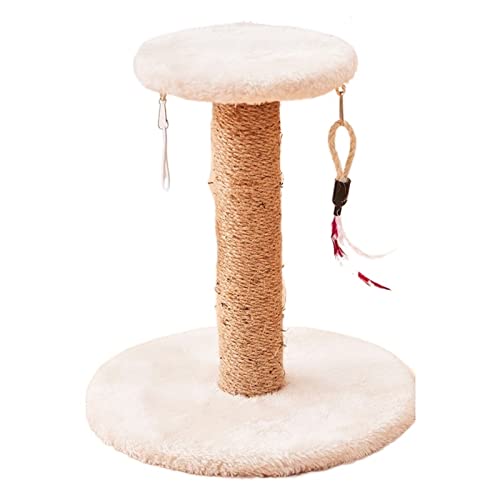 Kratzbaum für große Katzen, kleine Katzen, Kletterspaß, lindert Langeweile, Baumhaus, Katzenkratzer, Klettergerüst, Katzenkratzbaum, Katzenbaum, Hausmöbel, Katze (Größe: Druck rosa) Vision von BDDCYWY