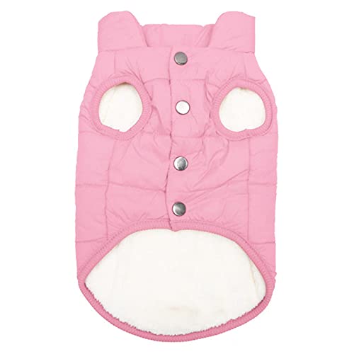 1 Stück Herbst Winter Warm Haustier Katze Kleidung Für Katzen Weich, Rosa, XS von BDSTT