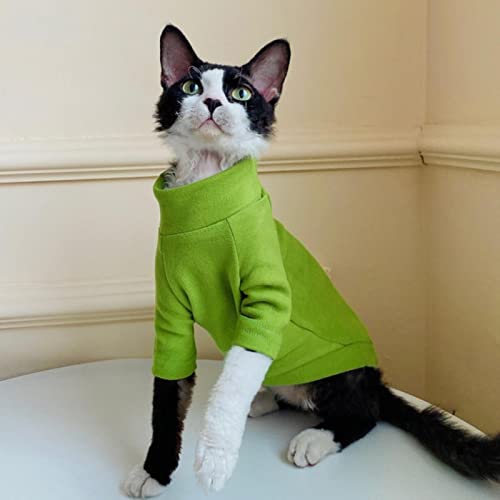 1 x weicher Schlafanzug für Kätzchen, Katzen, warm, für kleine Hunde, Grün, Größe XL von BDSTT