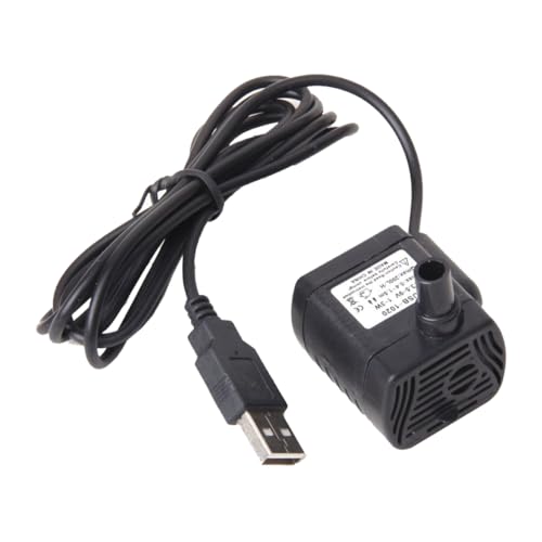 BEAHING DC 3,5 V -9 V 3W USB Tauchwasser Aquarium Fountain Teich, von BEAHING