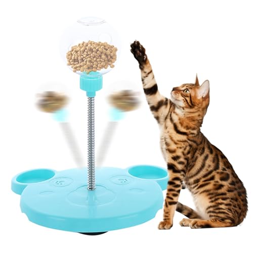 BEAHING Interaktive Katzenspielzeugspielzeug behandeln Spender Feeder Toy und Leckerei von BEAHING