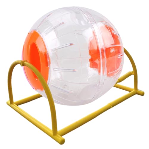 Hamsterball, Hamsterrad, 6 Zoll transparentes und modisches Hamsterrad, gesundes und atmungsaktives Hamsterspielzeug für Zwerghamster kleine Haustiere, um die Aktivität zu erhöhen, Hamsterspielzeug von BEAHING