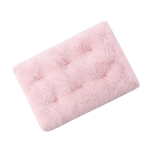 BEALIFE Bequemes und weiches Hundekissen – leicht zu reinigen, langlebiges Hundekäfigbett, Hundebettmatte, Haustierbett, Hell Pink, S von BEALIFE