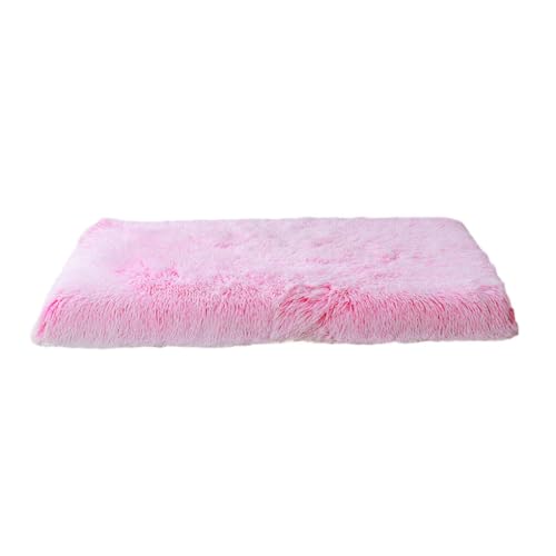 BEALIFE Haustierkissen, Leistungs Verhältnis, geeignet für alle Rassen, langlebiges Hundebett, Polyester Haustiermatte, Größen, rosa weiß, S 40 * 30 * 5cm von BEALIFE