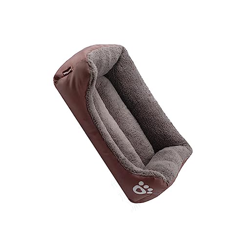 BEALIFE Rechteckige Form Hund Katze Bett waschbare Haustier weiche Matten warme Matratze Schlaf Sofa Kissen Maschine Thermal Kennel Home von BEALIFE