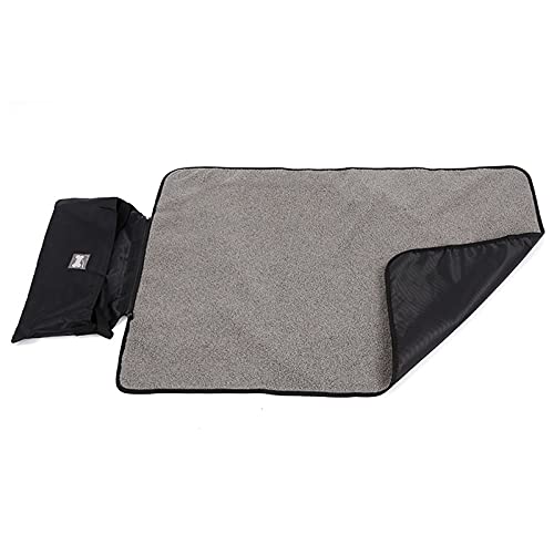 Haustier Hundematte Tragbare Wasserdichte Schlafmatte Decke Indoor Outdoor Camping Reise Fleece Gefütterte Pad für Kleine Mittlere Große Hunde von BEBALETY