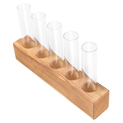 BEBEMOKO 1 Satz Hydroponische Vase Geländer Kokette Zimmerdekoration Wohnzimmer Knospenvasen Groß Terrarienpflanzen Leben Mini Hydrokulturvase Kleiderbügel Für Terrakotta-töpfe Glas von BEBEMOKO