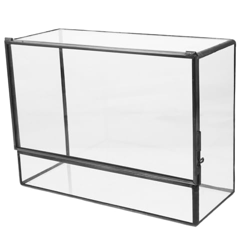 Box Glas-Landschaftsbau Tank Terrarium Pflanze Behälter Landschaft Display Halter Flasche Mikro-Landschafts-Halter Mikro-Landschaftsbehälter Tischverzierung Dose von BEBEMOKO