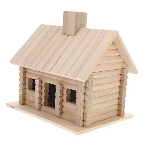 BEBEMOKO Holz-vogelhütte, Dekorative Vogelhaus-verzierung, Garten-Balkon-Ornament von BEBEMOKO