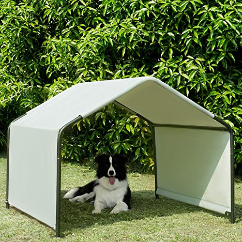 Beimo Hunde-Schattenschutz, Outdoor-Zelt für große, mittelgroße Hunde, 120 x 120 x 90 cm, Außensonnen-Regendach, Haustierhaus für Katzen, Schweine, Huhn, Ente, Nutztiere mit wasserdichten von BEIMO