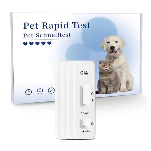 BELABB® Giardien Test für Hund & Katze, 4 Tests Für Hunde & Katzen bei Giardia von BELABB