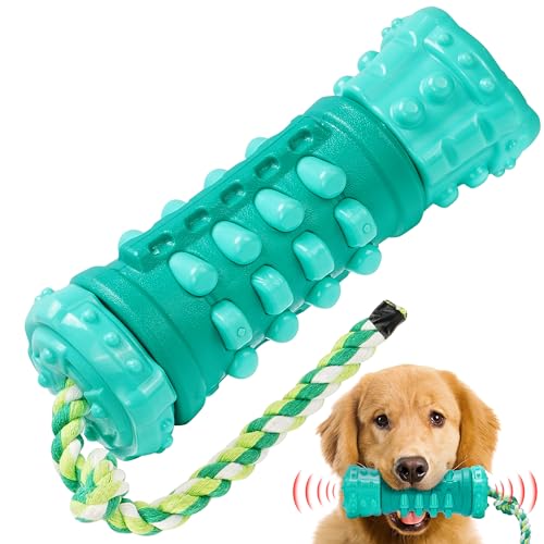 BELLE VOUS Hundespielzeug unzerstörbar mit Zugseil - Robustes Hunde Kauspielzeug - interaktives Puzzlespielzeug unkaputtbar - für jeden Hund - Hundezahnbürste BELLE VOUS Hundespielzeug unzerstörbar mit Zugseil - Robustes Hunde Kauspielzeug - interaktives Puzzlespielzeug unkaputtbar - für jeden Hund - Hundezahnbürste von BELLE VOUS