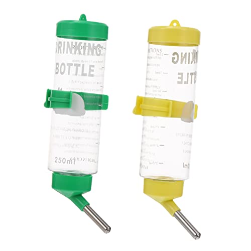 BELLIFFY 2stücke Trinkflasche Für Haustiere Automatischer Wasserspender Für Kaninchen Und Chinchillas Auslaufsicher Leicht Zu Reinigen Und Langlebig BELLIFFY 2stücke Trinkflasche Für Haustiere Automatischer Wasserspender Für Kaninchen Und Chinchillas Auslaufsicher Leicht Zu Reinigen Und Langlebig von BELLIFFY