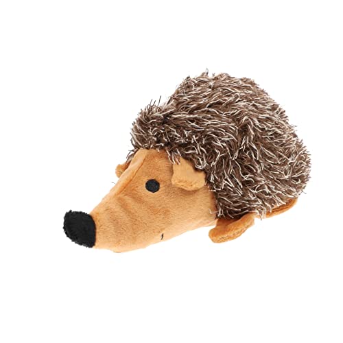 BELLIFFY 1 STK Hundespielzeug Interactive Dog Toys interaktives Spielzeug Soundspielzeug für Hunde Beißspielzeug für Babys babyspielzeug Quietschende Spielzeuge Welpenspielzeug Plüsch Brown von BELLIFFY