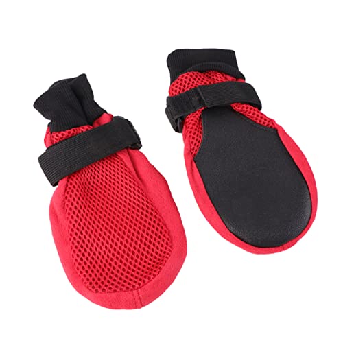 BELLIFFY Hundeschuhe in Größe Mesh Bequeme Passform und Sohle für Outdoor-aktivitäten von BELLIFFY