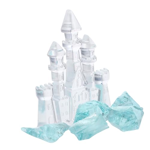 BELLIFFY 1 Set Aquarium Schloss Ornamente Aquarium Dekoration Tier Dekoration Stangenförmiger Ozeanball Meeresball Pool Meeresball Dekoration Luftauslass Dekoration Mini von BELLIFFY