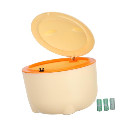 BELLIFFY 1 Set Katzentoiletten Mülleimer Katzenkot Mülleimer Mini Mülleimer Katzenstreu Aufbewahrungsbehälter Katzen Mülleimer Katzenkot Mini Mülleimer Katzenstreu Mülleimer von BELLIFFY