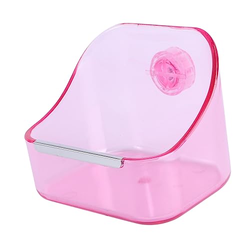 BELLIFFY 1pc Haustier Käfig Fütterung Schüssel Schüssel Für Bunny Poliert Komfortable Höhe Pet Feeder von BELLIFFY