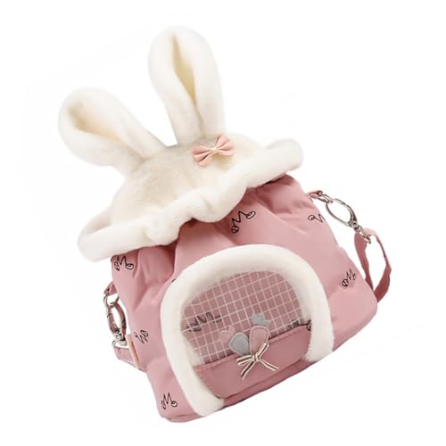 BELLIFFY 1 Stück Hamster Tasche Ratten Tragetasche Hamster Tragetasche Reiserucksack Für Reisen Guinea Tasche Reise Handtasche Hamster Reisetasche Haustiergeschirr Eichhörnchen von BELLIFFY