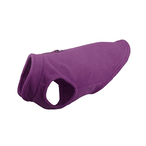 BELLIFFY 1 Stück Haustier-Hundekleidung Haustier Mantel für kaltes Wetter kleine hundekleidung Warmer Mantel pet Supplies hundewintermantel Haustierkleidung Herbst Haustierkostüm Violett von BELLIFFY