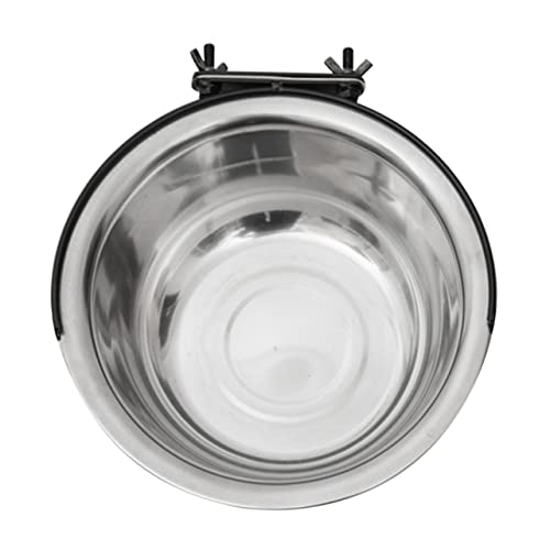 BELLIFFY 1Stk Coop-Tasse edelstahlschüsseln pet Bowl Hundenapf für Käfige Automatischer Wassernapf Haustier hängen Hundenäpfe Hundehütten Wassernapf für Tierfutter Coop-Becher aus Edelstahl von BELLIFFY