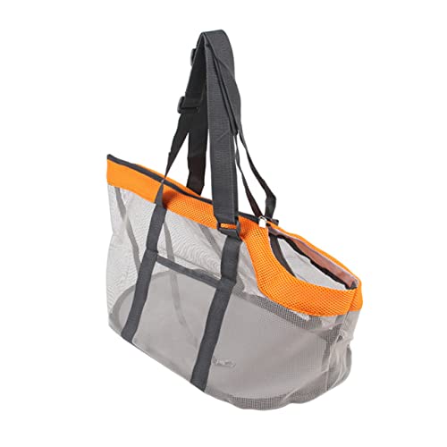 BELLIFFY 1Stk Haustier Handtasche Hasenträger Tragetasche für welpen Reisetaschen Hasengeschirr hundetüten kotbeutel hundekotbeutel tragbare Haustiertasche großer Welpenträger Nylon Orange von BELLIFFY