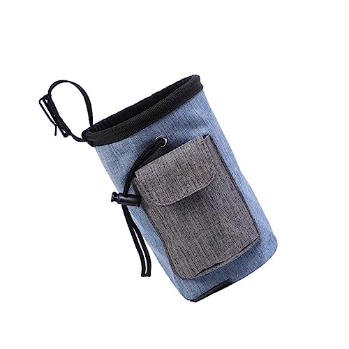 BELLIFFY 1Stk Hundefutterträger Leckerlibeutel für Welpen Tierfutterbehälter Leckerlibeutel für Hunde Tasche für Tiernahrung Trainingstasche für Hunde Snackbeutel für Haustiere Sky-Blue von BELLIFFY