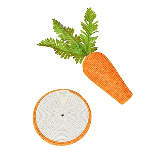 BELLIFFY 1Stk Katzenpfotenbrett Kratzbaum für Katzenmöbel Katze Katzenminze Spielzeug katzenspielzeug katzenkratzmatte cat Toys Katzenbaum Krallenbrett für Katzen Katzenkratzer Sisal rot von BELLIFFY