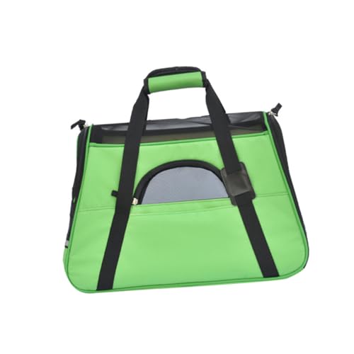 BELLIFFY 1Stk Katzentasche hundekotbeutel pet Supplies hundetüten hundeschlafsack hundetaschen Katzentransporter Katzengehege für draußen Haustierhandtasche Reisetasche für Katzen Green von BELLIFFY