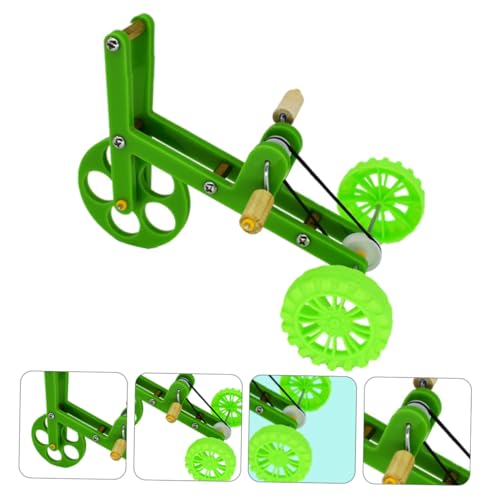 BELLIFFY 1Stk Papagei Fahrrad papageienspielzeug Bird Toys Parrot Spielzeug Fahrrad Miniatur-Fahrradspielzeug Vogelspielplatz Papagei-Vogel-Spielzeug Papageienspiel Spielzeug Plastik Green von BELLIFFY