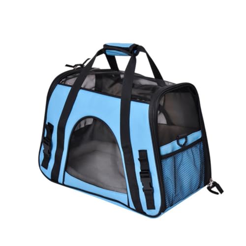 BELLIFFY 1Stk Reisetasche für Katzen kuscheltiere aufbewahrung Kuscheltier aufbewahrung Dog Bags hundetragetasche Reisetaschenträger für Haustiere Katzentasche Haustierhandtasche Sky-Blue von BELLIFFY