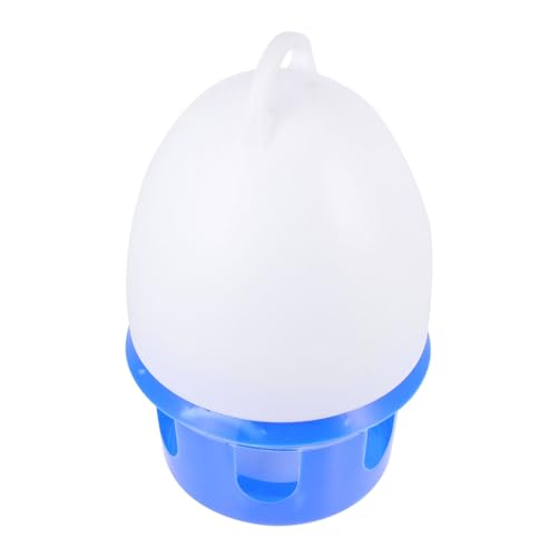 BELLIFFY 1Stk Taubenkessel tränkebecken wasserbecken Tauben Trinkflasche Tauben Wasserbehälter Futterspender für Vögel Wasserflaschen Wachtel Taube Wasserkocher Vogel Selbsttrinker PVC Blue von BELLIFFY